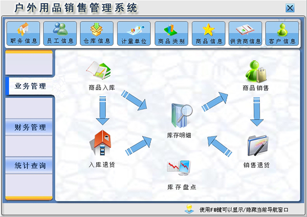 宏達(dá)戶外用品銷售管理系統(tǒng)電腦版V1.0 開啟專業(yè)零售新紀(jì)元